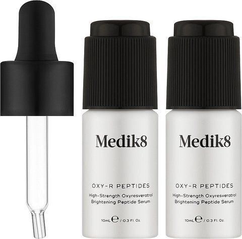 Освітлювальна пептидна сироватка Medik8 Oxy-r Peptides 2x10 ml 000068 фото