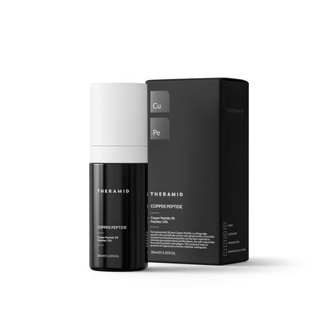 Theramid Copper Peptide 30 мл Антивікова сироватка з пептидами чистої міді 000223 фото
