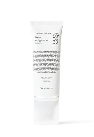 Легкий сонцезахисний крем SPF50+ Transparent Lab &ndash; Lightweight Sunscreen SPF50+ 000290 фото