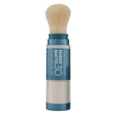 Сонцезахисна матова пудра з пензлем SPF 30 Colorescience Sunforgettable Total Protection &trade; Sheer Matte SPF 30 000187 фото