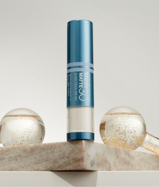 Сонцезахисна матова пудра з пензлем SPF 30 Colorescience Sunforgettable Total Protection &trade; Sheer Matte SPF 30 000187 фото