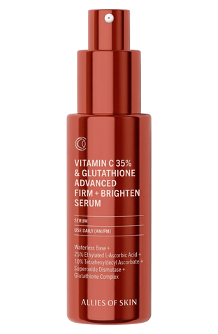 Allies of Skin Сироватка з вітаміном С та глутатіоном Vitamin C 35% & Glutathione Advanced Firm + Brighten Serum, 30 ml 00331 фото