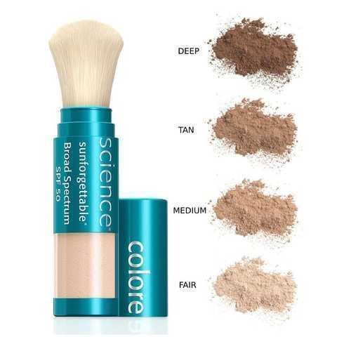 Сонцезахисна пудра з пензлем Colorescience SPF 50 Sunforgettable Total Protection 000182 фото